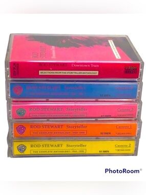 🦄 Rod Stewart Cassette Bundle 5pc.